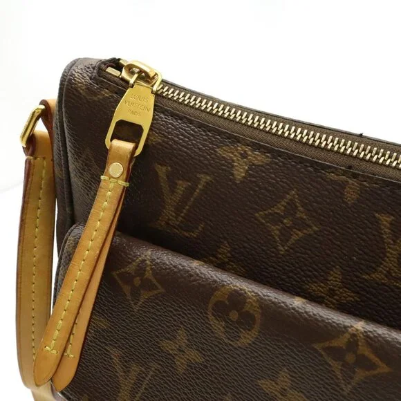 LOUIS VUITTON Brown Monogram Shoulder Bag - Picture 5 of 10